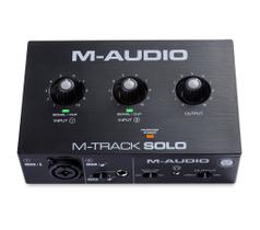 Interface de audio m audio mtrack solo