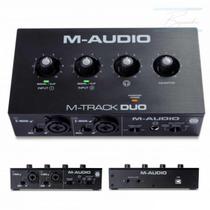Interface de Áudio M-Audio Usb M-Track Duo 2 Canais