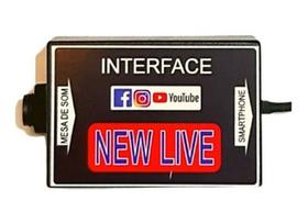 Interface De Audio New Live Para Smartphone P3 Interface De Audio New Live Para Smartphone P3