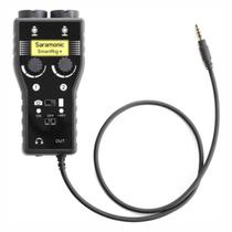 Interface De Áudio Saramonic Smartrig+ Mixer de áudio de microfone XLR de 2 canais