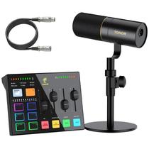 Interface de Áudio TONOR TD510 Mixer USB com Microfone XLR Interface de Áudio TONOR TD510 Mixer USB com Microfone XLR