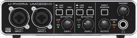 Interface de áudio Umc202HD Behringer