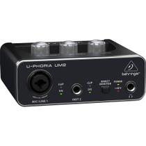 Interface de Áudio USB 2x2 com PréAmplificador XENYX Behringer UPHORIA UM2 Interface de Áudio USB 2x2 com PréAmplificador XENYX Behringer UPHORIA UM2