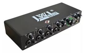 Interface de audio usb 4x canais jwl ji44 para podcast studio