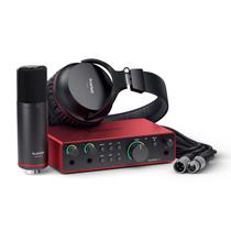 Interface de áudio USB Focusrite Scarlett 2i2 Studio 4ª geração