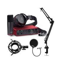 Interface de áudio USB Focusrite Scarlett 2i2 Studio 4ª geração Interface de áudio USB Focusrite Scarlett 2i2 Studio 4ª geração