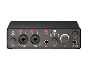 Interface de Áudio Yamaha UR22MK3 2 entradas e 2 saídas USB-C 24 bits