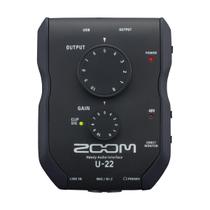 Interface De Audio Zoom U-22 Usb Ultra Portátil