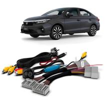 Interface de Câmera Traseira Honda City 2024 2025 FT-RC-HND Preto