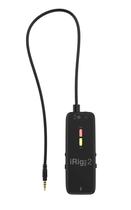 Interface de microfone IK Multimedia iRig Pre 2 com alimentação phantom Interface de microfone IK Multimedia iRig Pre 2 com alimentação phantom