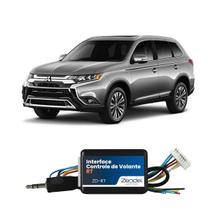 Interface de Volante Mitsubishi Outlander 2008 até 2026 Resistiva para Multimídia Universal