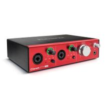 Interface focusrite clarett 2pre usb