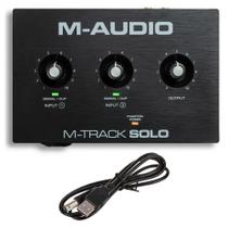 Interface M Audio MTRACK SOLO 2 Canais USB M TRACK
