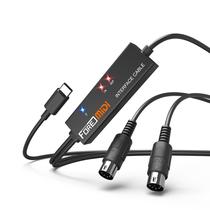Interface MIDI FORE T1 Tipo-C para MIDI com 1 entrada e 1 saída Interface MIDI FORE T1 Tipo-C para MIDI com 1 entrada e 1 saída