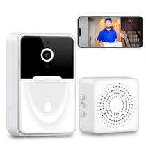 Interfone C/câmera Doméstico Segurança Porta Wi-fi HD 1080P