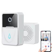 Interfone C/câmera Doméstico Segurança Porta Wi-fi HD 1080P