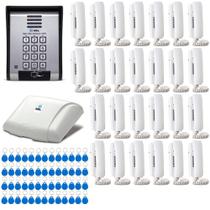 Interfone Coletivo Hdl 26 Canais Com Leitor Tag Senha Cartão