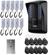 Interfone Coletivo Porteiro Interfonia Predial Residencial 10 Pontos 30 Chaveiros Intelbras