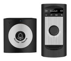 Interfone Eletrônico Sem Fio Campainha Residencial 50m