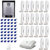 Interfone Hdl 20 Pontos Coletivo Condomínio Leitor Rfid Tag
