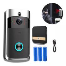 Interfone Inteligente Com Câmera Sem Fio Vídeo Hd Celular - Video DoorBell