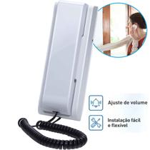 Interfone Monofone Extensão AZ-S01 para Porteiro Eletronico HDL