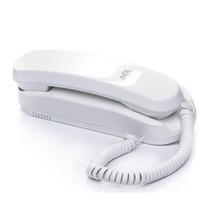 Interfone Monofone Universal AGL P100 Branco Para Porteiros Clareza de Voz e Compatibilidade Total