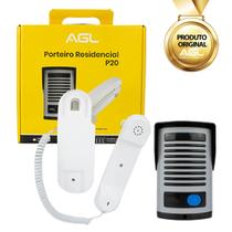 Interfone Porteiro AGL Residencial P 20 Cor Cinza Interfone Porteiro AGL Residencial P 20 Cor Cinza