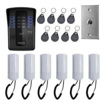Interfone Porteiro Coletivo Com 8 Pontos Botoeira Intelbras