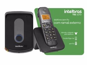 Interfone porteiro eletronico sem fio Intelbras TIS 5010 Wifi reisidencail aplicativo celular smartphone camera noturna
