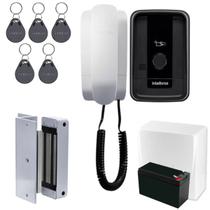 Interfone Porteiro Intelbras Ipr 1010 Id Com 5 Tags Para Abertura e Fechadura Eletroima