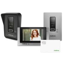 interfone porteiros compatibilidade com até 3 câmera Full HD