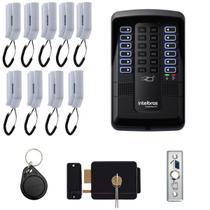 Interfone Predial Coletiva Coletivo Porteiro Intelbras 9 Pontos 10 Tags Chaveiro e Fechadura Interfone Predial Coletiva Coletivo Porteiro Intelbras 9 Pontos 10 Tags Chaveiro e Fechadura