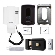 Interfone Residencial IPR 8010 Intelbras Fechadura Botoeira