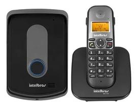 Interfone Sem Fio TIS 5010 Intelbras com Função Siga-me - Cor Preto