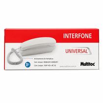 Interfone Universal Branco Multitoc