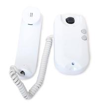 Interfone Universal Individual Branco S100 Com Cordão Espiralado