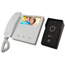Interfone Vídeo Porteiro Residencial Touch Líder 4 polegadas