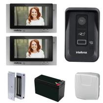 Interfone Video Porteiro Wifi Wirelles Via App Intelbras Allo Wt7 2Telas Fechadura Eletroima Interfone Video Porteiro Wifi Wirelles Via App Intelbras Allo Wt7 2Telas Fechadura Eletroima
