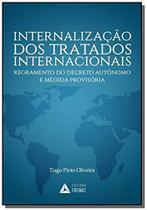 Internalização dos Tratados Internacionais: Regramento do Decreto Autônomo e Medida Provisória