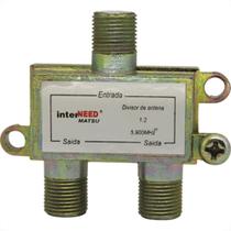 Interneed Divisor Cabo Coaxial 2X75 - Kit C/10 Pc