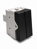 Interrup Duplo Paralelo Infiniti Plus Carbon Black MarGirius Cor:Carbon Black