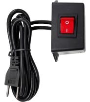 Interrupitor Liga Desliga 10amp Monofásico Botão Fio 1,4m