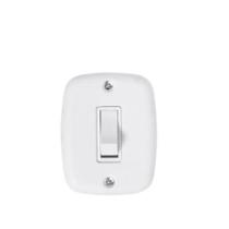 Interruptor 01 Tecla simples 10A 250V Sistema Externo Pluzie