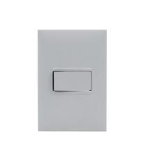 Interruptor 1 Pial Simples 10a 4x2 Cinza Plus 611110cz