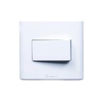 Interruptor 1 Seção 10a 250v Sobrepor Branco Jeri Plus Romazi