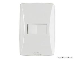 Interruptor 1 Simples Petra Horizontal Mec Tronic - REF 81001H - Mec-Tronic