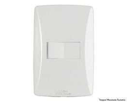 Interruptor 1 Simples Petra Horizontal Mec Tronic s - REF 81001H - Mec-Tronic