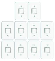 Interruptor 1 Tecla Intermediária Pollar Radial c/ 10 pç