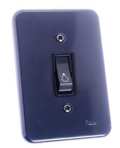 Interruptor 1 Tecla Minuteria Linha Pollar Black Radial